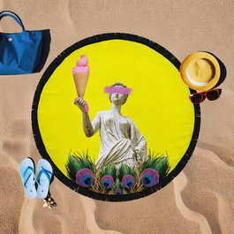 Mijölnir Helenice Toalla de Playa Multicolor 150 x 150 cm